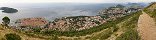 The City of Dubrovnik from Mount Srd (Croatia)
