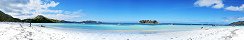 Anse Volbert Beach and Chauve Souris Island (Praslin Island, Seychelles)