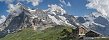 Eiger, Mnch and Jungfrau Peaks from Kleine Scheidegg (Berner Oberland, Switzerland)