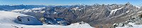 View over Mont Blanc from Klein Matterhorn (Zermatt area, Switzerland)