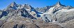 View from Riffelberg (Zermatt area, Switzerland)