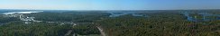 View from Thousand Islands Skydeck (Ontario, Canada)